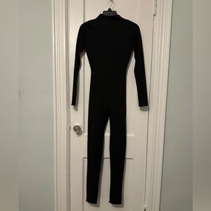 naked wardrobe Black Long-Sleeve Jumpsuit